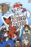 2:3 ant ant_queen_(vixen_logic) anthro arctic_fox arctica_(vixen_logic) arthropod avian barefoot bedding big_glasses bird black_body black_fur blanket blep blue_clothing blue_eyes blue_shirt blue_tank_top blue_topwear bottomwear braided_hair breasts brown_body brown_clothing brown_fur brown_hair brown_highlights brown_markings brown_shirt brown_topwear canid canine cheek_tuft chibi cleavage clothed clothing colored container cover cover_art cover_page cup digital_media_(artwork) dipstick_ears dipstick_hair dipstick_tail ear_markings ear_piercing ear_ring eyes_closed eyewear facial_tuft feet female fennec_fox ferra_(vixen_logic) flat_colors fox foxboy83 fully_clothed fur galliform glasses gloves_(marking) green_bottomwear green_clothing green_eyes green_shorts green_sweater green_topwear grey_body grey_fur grey_hair group hair hanging_by_shirt hi_res highlights_(coloring) hime_cut holding_container holding_cup holding_object hymenopteran inner_ear_fluff insect jewelry jumping long_hair mammal marble_(vixen_logic) marble_fox markings midriff multicolored_ears navel open_mouth orange_eyes pendant phasianid piercing ponytail pounce purple_clothing purple_shirt purple_tank_top purple_topwear red_(vixen_logic) red_body red_bottomwear red_clothing red_fox red_fur red_hair red_highlights red_shorts ring_piercing round_glasses shirt short_hair shorts silver_(vixen_logic) silver_fox simple_background sitting sweater tail tail_markings tan_body tan_fur tank_top tibetan_sand_fox tied_hair title tongue tongue_out tootaloo topwear true_fox tuft turkey vixen_logic white_body white_fur white_hair yellow_eyes zerda_(vixen_logic)