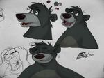  baloo bear disney feline jungle_book male mammal panther 