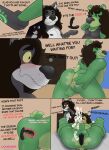 absurd_res advertisement anal anal_penetration anthro balls bear belly blush bodily_fluids canid canine canis comic cum dialogue duo ejaculation english_text erection genital_fluids genitals green_body grey_body hi_res lovense lovense_edge_2 lovense_gush_2 male male/male mammal moobs nude object_in_ass penetration penis polar_bear profanity promotional_material psi_(psi_blast) psi_blast_(artist) scrapper_(scrapper_inc) sex_toy sex_toy_in_ass sex_toy_insertion slightly_chubby slightly_chubby_anthro tail text ursine verbal vibrator vibrator_in_ass wolf yellow_sclera