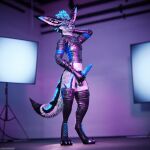 1:1 3d_(artwork) 4k absurd_res animal_genitalia animal_penis anthro anthro_on_anthro balls bdsm biped black_body black_boots black_clothing black_footwear black_fur black_shoes blender_(artwork) blender_cycles_(artwork) blue_body blue_fur blue_penis boots canid canine canine_genitalia canine_penis canis claws clothed clothing depth_of_field digital_media_(artwork) dominant dragonplayer dragonplayer_(character) erection feet footwear fox fur genitals goth_boots grey_body grey_fur hair hi_res hindpaw hybrid inside jacket jex knot leather leather_boots leather_clothing leather_footwear leather_jacket leather_topwear legwear male mammal multicolored_body on_ground paws penis reflection rexouium shoes shoes_on slim slim_anthro slim_male slim_sub smile solo standing submissive submissive_male tail topwear white_body white_fur