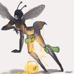 1:1 2024 7b7a2f absurd_res antennae_(anatomy) anthro arm_support arthropod arthropod_abdomen back_wings bee biped bodily_fluids container cum digital_media_(artwork) disembodied_hand duo ejaculation featureless_chest featureless_legs flavored_cum food gender_symbol genital_fluids genitals glistening glistening_genitalia glistening_penis handjob hi_res honey_(food) honey_cum hymenopteran insect insect_wings jar leaning_on_elbow leg_grab male male_anthro male_symbol navel nude nude_anthro nude_male penile penis penis_milking reclining segmented_arms segmented_legs sex simple_background solo_focus stinger striped_body stripes symbol unusual_bodily_fluids unusual_cum unusual_genital_fluids white_background wings