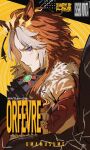  ahoge animal_ears ascot black_ascot black_gloves character_name closed_mouth commentary_request copyright_name ear_covers gem gloves green_gem highres horse_ears horse_girl jacket long_hair long_sleeves multicolored_hair orange_hair orfevre_(control)_(umamusume) orfevre_(umamusume) purple_eyes single_ear_cover two-tone_hair umamusume usujio white_hair white_jacket 