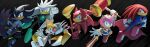  1girl 5boys absurdres amy_rose batman batman_(cosplay) black_fur clark_kent commentary cosplay cyborg_(dc) cyborg_(dc)_(cosplay) digimin echidna_boy english_commentary fox_boy furry furry_female furry_male green_lantern green_lantern_(cosplay) hammer hedgehog_boy hedgehog_girl highres holding holding_hammer knuckles_the_echidna looking_at_viewer multiple_boys official_art pink_fur power_ring_(green_lantern) red_fur shadow_the_hedgehog silver_the_hedgehog sonic_(series) sonic_the_hedgehog superhero_costume superman superman_(cosplay) tails_(sonic) the_flash the_flash_(cosplay) white_fur wonder_woman wonder_woman_(cosplay) yellow_fur 