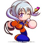  artist_request blowing_whistle blue_eyes blue_hair blue_jacket blue_shoes commentary_request copyright_notice holding holding_stopwatch holding_whistle jacket jikkyou_powerful_pro_yakyuu jikkyou_powerful_pro_yakyuu_(style) jikkyou_powerful_soccer kazanin_eru looking_at_viewer multicolored_jacket multicolored_shoes no_mouth official_art one_eye_closed orange_jacket orange_pants orange_shirt orange_shoes pants rayman_limbs shirt shoes smile stopwatch track_jacket translation_request twintails two-tone_shoes whistle 
