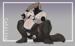 aardvark andromorph andromorph/female anthro belly big_belly big_breasts birth bodily_fluids breasts female female/female genital_fluids hi_res huge_belly hyper hyper_belly intersex intersex/female labor mammal muscular nipple_fetish peachcha pregnant pregnant_anthro pregnant_female solo vaginal_fluids