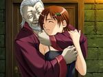  breast_grab breasts brown_hair eyes_closed forced grabbing old_man standing you_gonna_get_raped 