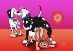 101_dalmatian_street 101_dalmatians absurd_res animal_genitalia animal_penis animal_vulva ass_to_ass balls canid canine canine_genitalia canine_penis canine_vulva canis dalmatian delilah_(101_dalmatians) disney domestic_dog doug_(101_dalmatians) fan_character female female_penetrated fenris64 feral feral_on_feral feral_penetrated feral_penetrating feral_penetrating_feral genitals gretel_(fenris0604) group hi_res husky impregnation intraspecies knot_hanging knotting male male/female male_penetrating male_penetrating_female mammal nordic_sled_dog ovum penetration penile penile_penetration penis reverse_doggystyle sex siberian_husky spitz trio vaginal vaginal_knotting vaginal_penetration vulva