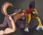 2_penises 2_tails 2_tongues 4_ears 4_eyes 4_toes 5_fingers animal_genitalia anthro balls blean_toger blue_body blue_fur bodily_fluids brown_body brown_fur canid canine canis chair cory_the_coyote coyote cum cum_from_nose cum_in_mouth cum_in_nose cum_inside cum_on_face cum_on_ground duo ejaculation feet fellatio fingers fur furniture genital_fluids genitals hi_res knot knotted_penis machine male male/male mammal masturbation membrane_(anatomy) multi_ear multi_eye multi_genitalia multi_penis multi_tail multi_tongue oral orange_body orange_fur penile penis protogen red_body red_eyes red_fur red_tongue sex sheath tail tan_body tan_fur throne toes tongue webbed_feet webbed_hands white_body white_fur zephy_(rex_the_firefox)