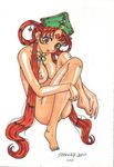 1girl bishoujo_senshi_sailor_moon female long_hair nipless nipples nude princess_kakyuu sexy solo 