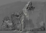 anthro balls bodily_fluids breath butt cum cum_in_ass cum_in_mouth cum_inside cum_on_balls cum_on_chest cum_on_face cum_on_feet cum_on_penis cum_on_self erection eyewear feet felid genital_fluids genitals glasses hair hi_res humanoid_genitalia humanoid_penis looking_pleasured lying macro male male_anthro mammal markings messy_hair monochrome narrowed_eyes nude on_back open_mouth oselotti outside panting penis rectangular_glasses short_hair signature slim_anthro slim_male solo striped_arms striped_legs striped_markings striped_tail stripes tail tail_markings tongue