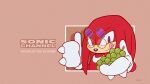 16:9 4k absurd_res anthro black_nose boxing_gloves chest_markings clothing dreadlocks echidna eyewear food fruit gesture glasses gloves grape green_grapes halftone hand_gesture handwear hi_res holding_object knuckles_the_echidna male mammal markings monotreme official_art pink_tongue plant purple_eyes red_body sega solo sonic_the_hedgehog_(series) spiked_gloves spikes thumbs_up tinted_glasses tongue tongue_out wallpaper widescreen yuji_uekawa