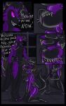 anthro canid canine canis ceph_(almightyparafox) clothing collar comic costume detailed_background drone english_text fellatio female generation_7_pokemon group hi_res kneeling latex latex_clothing latex_skinsuit lycanroc male mammal midnight_lycanroc nintendo null_bulge null_bulge_rubbing oral penile pokemon pokemon_(species) pokemon_costume sex skinsuit spiral spiral_eyes suit_transformation text tight_clothing transformation wolf xestyus yuki_(devben98)