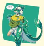 absurd_res anthro aquatic big_penis brazil brazilian clothing daniel_cia fish genitals hair hi_res huge_penis male nude penis ruzowl shark shirt topwear vein veiny_penis vitiligo white_hair