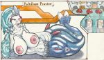 anus areola bare_breasts big_breasts blue_hair breasts busty_feral cleavage clitoris clothed clothing elderberry female female_feral feral fin fingers frill_(anatomy) gameplay_mechanics gem generation_7_pokemon genitals hair hi_res huge_breasts membrane_(anatomy) membranous_frill mitten_hands navel nintendo nipples nude painting_(artwork) pearl_(gem) pink_areola pink_nipples pokeball pokemon pokemon_(species) presenting presenting_anus presenting_breasts presenting_vulva primarina seductive smile smiling_at_viewer solo tongue traditional_media_(artwork) traditional_painting_(artwork) traditional_watercolor_(artwork) vulva watercolor_(artwork) whiskers white_body white_skin wide_hips