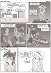 accessory ailurid ambulance anthro blood bodily_fluids canid canine canis clothed clothed_anthro clothed_female clothed_male clothing comic dialogue domestic_cat domestic_dog english_text eyewear felid feline felis female fully_clothed fully_clothed_anthro fully_clothed_female fully_clothed_male german_spitz glasses gloves group hair hair_accessory hairband handwear hi_res hospital hospital_gown hospital_room knife lena_klein long_hair looking_around male mammal markings mole_(marking) monochrome mystical mythological_canine mythological_creature mythology nekostar paramedic red_panda rin_(nekostar) shawl short_hair speech_bubble spitz text text_box trash_can trio wearing_glasses werecanid werecanine werecreature werewolf whistling