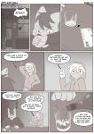 alcohol annoyed anthro bar beer beer_bottle beverage bottle canid canine canis cheek_scar chin_scar clothed clothed_anthro clothed_humanoid clothed_male clothing comic container cup dialogue drinking_glass duo english_text facial_scar fully_clothed fully_clothed_anthro fully_clothed_humanoid fully_clothed_male glass glass_container glass_cup hi_res hoodie humanoid ice ice_cube male mammal mask monochrome mystical mythological_canine mythological_creature mythology nekostar pacman_(nekostar) scar shiman shot_glass sneeze speech_bubble tall_male text ticket tobias_dreck topwear werecanid werecanine werecreature werewolf wiping_nose wolf