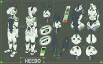 16:10 ambiguous_gender android anthro detailed electronics fleety_(artist) green_eyes hair hi_res lagomorph leporid machine male mammal rabbit reference_image robot robot_anthro solo synthetic white_hair widescreen