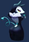 chapitamoai christian_cross christian_symbol christianity clothing cross crucifix darkner deltarune exposed_back felid machine mammal nun nun_habit praying rear_view religion religious_clothing religious_symbol robot robot_anthro tasque_manager tight_clothing undertale_(series)