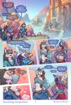 2026 3_toes 4_fingers 6_panel_comic animal_genitalia animal_penis anthro anthrofied armor armwear artist_name avian bag balls barefoot beak becoming_erect blue_body blue_eyes blue_feathers blush blush_lines breath_of_the_wild building butt canid canine canine_genitalia canine_penis canis cheek_tuft clothed clothing comic countershading darknut detailed_background dialogue dressing duo english_text erection eyes_closed facial_tuft feather_hands feathers feet fingers fur genitals gerudo_outfit grass group guard hair half-erect harem_outfit heart_symbol hi_res holding_melee_weapon holding_object holding_polearm holding_spear holding_weapon jewelry link_(wolf_form) looking_at_another looking_away male male/male mammal melee_weapon midriff multicolored_body multicolored_fur navel nintendo open_mouth outside page_number paws penis penis_tip plant polearm red_clothing revali rito rock sheath shrub spear speech_bubble tail teal_clothing tenting text the_legend_of_zelda thesecretcave thought_bubble toes tuft undressing unwanted_erection weapon white_body white_feathers white_fur white_text wolf yellow_beak