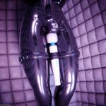 1:1 3d_(artwork) absurd_res animal_genitalia animal_penis anthro anthro_on_anthro arms_tied ball_gag balls bdsm biped black_body black_clothing black_latex blender_(artwork) blender_cycles_(artwork) blindfold blue_penis bondage bound bulge canid canine canine_genitalia canine_penis canis chain claws clothed clothing cuff_(restraint) depth_of_field digital_media_(artwork) dragonplayer dragonplayer_(character) encasement forced forced_orgasm fox gag gagged genitals hands_tied hanging_from_ceiling hi_res hitachi hitachi_magic_wand inside latex latex_clothing latex_skinsuit latex_straitjacket legs_tied magic_wand male mammal metal_cuffs multicolored_body muzzle_(object) muzzled nasal_tube orgasm orgasm_denial padded_room padded_walls paws penile penis permanent_bondage permanent_encasement permanent_orgasm_denial permanent_sensory_deprivation predicament_bondage reflection restraints rexouium sealed sensory_deprivation sensory_deprivation_hood sex_toy skinsuit slim slim_anthro slim_male slim_sub solo straitjacket submissive submissive_male suspended_by_leg suspension tail tight_clothing tube tube_gag tube_in_mouth vibrator vibrator_on_bulge vibrator_on_penis wand_vibrator