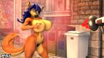 16:9 2026 3d_(artwork) absurd_res anthro big_breasts blue_hair breasts canid canine carmelita_fox casual_nudity digital_media_(artwork) ear_piercing ear_ring female fluffy fluffy_tail fox fur hair hi_res huge_breasts hypnosis lipstick long_hair makeup mammal mind_control multicolored_body multicolored_fur nipples nude nude_anthro nude_female orange_body orange_fur outside piercing pink_nipples psikokinetic ranged_weapon raygun red_lipstick ring_piercing sly_cooper_(series) solo sony_corporation sony_interactive_entertainment source_filmmaker_(artwork) spiral spiral_eyes sucker_punch_productions tail tan_body tan_fur two_tone_body two_tone_fur weapon widescreen
