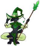 abs absurd_res alpha_channel anthro armwear avian avian_feet balls beak bird black_body blue_eyes bodily_fluids bottomwear bumpkin choker claws cloak clothing corvid corvus_(genus) crouching crow crystal dripping emerald_(gem) erection feathers feet femboy gem genital_fluids genitals glowing glowing_eyes gold_(metal) green_clothing hasbro hat headgear headwear hi_res holding_clothing holding_hat holding_headgear holding_headwear holding_object jewelry legwear loincloth looking_at_viewer magic:_the_gathering magic_user male necklace oscine passerine penis pierogipie precum presenting presenting_penis pubes pubic_feathers ribbons smile smiling_at_viewer smug solo spread_legs spreading staff tail tail_feathers toe_claws tuft wizard_hat wizard_robe wizards_of_the_coast wood