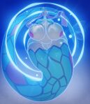 anthro areola aurora_(darkdraketom) big_breasts blender_(artwork) breast_squish breasts darkdraketom digital_media_(artwork) eyes_closed female fin generation_3_pokemon genitals glowing hair hands_together hi_res huge_breasts hyper hyper_breasts light light_beam living_tail long_tail markings membrane_(anatomy) milotic navel nintendo nipples pink_areola pink_nipples pokemon pokemon_(species) pokemon_move reptile scales scalie sea serpentine simple_background snake snake_tail solo squish sunbeam sunlight tail thick_thighs underwater unusual_anatomy unusual_tail vulva water wavy_hair webbed_hands