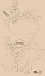 absurd_res belly big_belly big_butt burping butt butt_expansion digestion equid equine expansion female female_pred friendship_is_magic hasbro hi_res horn kalisama male male/female male_prey mammal mass_vore multiple_prey my_little_pony mythological_creature mythological_equine mythology princess_celestia_(mlp) sketch swiftsketchpone unicorn unwilling_prey vore weight_gain winged_unicorn wings