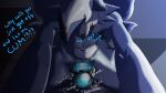 16:9 anthro breath chastity_bulge chastity_device desperation edging generation_7_pokemon grinding hi_res infinity_symbol lock_bulge lycanroc male masturbation midnight_lycanroc night nintendo null_bulge onomatopoeia orgasm_denial panting pent_up permanent_chastity_device permanent_orgasm_denial pillow pillow_humping pokemon pokemon_(species) simplybettertu sound_effects symbol text thyme_the_nulged_lycanroc tremble_spikes vibrating_bulge widescreen