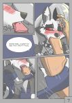absurd_res anthro blush bodily_fluids canid canid_demon canine canis clothed clothing comic demon dialogue digital_media_(artwork) english_text erection fellatio female fur genital_fluids genitals glans good_girl hair hellaverse hellhound helluva_boss hi_res human interspecies loona_(helluva_boss) male male/female mammal mythological_canine mythological_creature mythology nickofthebra one_eye_closed open_mouth oral oral_penetration penetration penile penis red_sclera sex simple_background tail text tongue tongue_out tongue_out_fellatio white_body white_eyes white_fur wolf