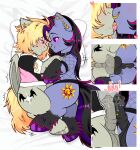 absurd_res anal_piercing animal_genitalia animal_penis anus balls balls_touching bat_pony bird's-eye_view blonde_hair bodily_fluids clothing cutaway cutie_mark dock_(anatomy) dock_piercing duo ear_piercing earth_pony equid equine equine_anus equine_genitalia equine_penis etoz facial_piercing fan_character feral fishnet_clothing french_kissing frottage furgonomic_piercing furgonomics genital_fluids genital_piercing genitals gravel_shine hair hasbro hi_res high-angle_view hooves horse kissing lying male male/male mammal medial_ring membrane_(anatomy) membranous_wings my_little_pony nose_piercing nose_ring on_side penile penis penis_piercing penises_touching perineum piercing pillow pink_eyes pony precum prototype_sun puffy_anus purple_eyes ring_piercing scrotum_piercing sex tail tongue tongue_piercing wings