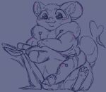 :3 ambiguous_gender antennae_(anatomy) belly belly_lick belly_squish big_ears blush bodily_fluids dewlap_(anatomy) dripping drooling duo ears_back face_in_belly feral fluffy hand_on_head heart_pupils heart_symbol kerchief lantern_mouse_(rain_world) licking long_tail male male/ambiguous mole_(ifhy) monochrome mouse_ears navel_fetish navel_lick organs overweight paws pivoted_ears pudge_(s4ndg3m) rain_world s4ndg3m saliva saliva_drip short slim_tail slugcat squish stomach tail tongue videocult