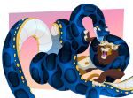 2026 anthro anthro_on_feral anthro_prey bestiality blue_body board_game coiling_another coiling_around_body cover cover_art digital_media_(artwork) duo english_text fangs felid feral feral_pred fingers fur fyon_(fluffy_on_mane) hair hi_res lion living_tail long_tail male male/male mammal muscular nude obrutus_(fluffy_on_mane) open_mouth pantherine reptile scales scalie serpentine simple_background size_difference snake snake_tail tacokurt tail teeth text tongue unusual_anatomy unusual_tail wrapped_(board_game)