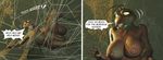  and anthro arachnid arthropod boobs! breasts bugsblasters comic english_text female lorddarke nipples spider text 