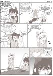 ailurid anthro award bed bedding blanket boxers_(clothing) boxing_gloves bruised bruised_cheek bruised_eye canid canine canis clothed clothed_anthro clothed_female clothing comic dialogue domestic_dog duo english_text female fully_clothed fully_clothed_anthro fully_clothed_female furniture german_spitz hair handwear hi_res hospital hospital_bed hospital_bracelet hospital_gown hospital_room lena_klein long_hair lore mammal monochrome mouse murid murine mythological_canine mythological_creature mythology nekostar nodding_head red_panda rin_(nekostar) rodent sad short_hair sigh speech_bubble spiral spiral_eyes spitz text trophy underwear werecanid werecanine werecreature werewolf worried_face worried_look