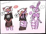 2026 after_transformation anthro bdsm big_breasts bimbofication black_clothing black_shirt black_topwear bondage bound brainwashing breast_grab breast_play breasts canid canine canis choker clothing comic confusion digital_media_(artwork) emanata encasement female female_symbol femboy feminization forced forced_transformation fur gag gagged gender_symbol gender_transformation glistening goo_transformation grabbing hair hand_on_breast heart_symbol jewelry lagomorph latex latex_clothing latex_transformation legwear leporid liquid_latex long_ears looking_at_viewer lyapotisha male male_symbol mammal mind_control motion_lines mtf_transformation necklace possession purple_body question_mark rabbit red_body sequence shirt shocked short_hair shrinking simple_background size_transformation smile solo speech_bubble standing stockings suit_transformation symbol t-shirt three_frame_sequence topwear transformation transformation_sequence white_hair wolf yellow_eyes