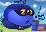 2026 anthro barrel belly belly_expansion berry_juice beverage big_belly big_breasts big_navel black_eyebrows blue_body blue_bottomwear blue_clothing blue_ears blue_eyes blue_nose blue_pants blue_shirt blue_sky blue_tail blue_topwear blueberry_inflation blueberry_juice bodily_fluids body_inflation bottomwear breast_expansion breasts camel_toe clothing cloud colored digital_media_(artwork) disney english_text european_rabbit expansion eyebrows female genital_expansion genitals grass hi_res hose hose_in_mouth hose_inflation huge_belly huge_breasts huge_navel hyper hyper_belly hyper_breasts hyper_genitalia hyper_inflation hyper_navel hyper_vulva immobile inflation judy_hopps juice_(beverage) juice_from_butt juice_from_mouth juice_from_navel juice_from_vulva lactating lactating_juice lagomorph leaking_juice leaking_navel leaking_vagina leporid looking_up mammal motion_lines multicolored_body navel onomatopoeia oryctolagus outie_navel outside pants plant police police_uniform purple_inner_ear rabbit round_body scut_tail shaded shirt short_tail signature skunk_bunk sky solo sound_effects spherical_inflation sun sunken_limbs swelling tail text text_on_bottomwear text_on_clothing text_on_pants tight_clothing topwear two_tone_body two_tone_tail uniform unusual_bodily_fluids unusual_lactation vulva_expansion zootopia