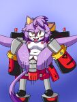 ahegao bannerniceman blaze_the_cat blush bodily_fluids breasts domestic_cat duo e-123_omega eyelashes felid feline felis female full_nelson fur hi_res looking_pleasured machine male male/female mammal nipples orange_eyes penetration penile penile_penetration penis_in_vagina purple_body purple_fur robot sega sonic_the_hedgehog_(series) spread_legs spreading sweat vaginal vaginal_penetration