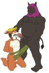 anthro athletic athletic_anthro athletic_male balls bdsm big_penis bodily_fluids body_hair bondage bound bycocket canid canine chest_hair clothing cum cum_in_mouth cum_inside cum_on_chest cum_on_face disney duo erection forced forced_oral fox genital_fluids genitals grabbing_underwear hairy_balls hand_on_head hands_behind_back hat hat_feather headgear headwear hi_res hood imminent_fellatio imminent_oral imminent_rape imminent_sex kneeling leaking_precum loose_feather male mammal matthewart20 moobs mostly_nude musclegut muscular muscular_anthro muscular_arms muscular_male nipples oral pecs penis penis_size_difference precum red_fox restraints rhino_guard rhinoceros robin_hood robin_hood_(disney) rope rope_bondage scared sex standing true_fox