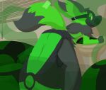 abdl animated animated_gif anthro balled_up_diaper bathroom big_diaper black_body black_fur braixen butt clothed clothing diaper discarded_diaper female fur gas_mask generation_6_pokemon green_body green_fur hazard_symbol headgear headwear huge_diaper inner_ear_fluff m0rgansk male mammal mask nintendo pokemon pokemon_(species) radiation_symbol shaking_butt shaking_diaper short_playtime smell smelly solo stink_fumes stink_lines symbol topwear tuft unclean_diaper used_diaper wearing_diaper