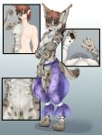 3:4 6_nipples absurd_res after_transformation anatomically_correct animal_genitalia animal_vulva anthro asymmetrical_ears asymmetrical_transformation blush bodily_fluids breasts brown_body brown_fur brown_hair brown_nipples brown_pawpads clitoris clitoris_piercing clitoris_to_nipple clothing digitigrade ear_expansion embarrassed expansion felid feline feline_genitalia feline_vulva female female_pov first_person_view fur fur_growth gender_transformation genital_fluids genital_piercing genitals gradient_background grey_background grey_body grey_fur grey_nipples growth hair hand_pawpads handpaw hands_to_paws harem_jewelry harem_outfit hi_res human_to_anthro inner_ear_fluff light_body light_skin linked_nipples linked_piercing loss_of_dexterity lynx male mammal mtf_transformation multi_breast multi_nipple nipple_piercing nipples noinoirerda non-dexterous_anthro paw_growth pawpads paws piercing potion purple_clothing semi-anthro simple_background snout solo species_transformation tail thumbless transformation transformation_sequence translucent translucent_clothing tuft vaginal_fluids vulva whiskers