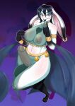 2026 4_toes 5_fingers anthro balls big_balls big_breasts big_penis bk_kumatora black_hair black_lipstick breasts chest_tuft digital_media_(artwork) dipstick_ears domestic_rabbit ear_markings ear_piercing ear_ring erection eyelashes eyeshadow eyewear feet fingers genitals glasses gloves_(marking) gold_(metal) gold_jewelry gynomorph gynomorph_anthro hair harem_outfit hi_res hoop_ear_ring humanoid_genitalia humanoid_penis intersex intersex_anthro jewelry lagomorph leg_markings leporid lipstick looking_at_viewer lop_rabbit makeup mammal marbles_swiftfoot markings multicolored_ears nipple_chain nipple_piercing nipple_ring nipples open_mouth oryctolagus penis piercing purple_eyes rabbit ring_piercing round_glasses socks_(marking) solo toes tongue tuft wearing_glasses