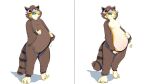 16:9 abdominal_bulge animal_onesie anthro belly canid canine canis clothing comet_(pyrofoxy) hi_res male mammal naughty_face navel onesie overweight pregnant pregnant_male round_body simple_background smile snakewolf solo standing teasing unzipped weight_gain widescreen wolf yellow_body zipper