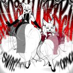 1:1 2025 after_vore belly big_belly burping digestion duo huge_belly humanoid male male_pred rapid_digestion thick_thighs tuppenjskewer vore
