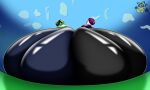 2026 5:3 absurd_res artist_logo ass_to_ass big_breasts big_butt black_bottomwear black_clothing black_sclera black_shorts blue_background blue_bottomwear blue_clothing blue_eyes blue_shorts bottomwear breasts butt clothing colored digital_media_(artwork) duo electronic_arts elemental_creature elemental_humanoid elisa_(reathe) eyelashes female flora_fauna fungi_fauna fungi_humanoid fungus green_body green_hair hair hi_res hoodie huge_butt humanoid hyper hyper_butt jen_(reathe) leaf leaf_hair logo looking_at_viewer looking_back looking_back_at_viewer mushroom_cap not_furry peashooter_(pvz) pichu-kun plant plant_hair plant_humanoid plants_vs._zombies popcap_games pseudo_hair puff-shroom purple_clothing purple_hoodie purple_topwear rear_view romantic romantic_couple shaded shorts simple_background siphon_(anatomy) sitting tan_body tight_clothing topwear white_eyes