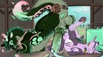2_penises abdominal_bulge accessory animal_genitalia animal_vulva anus auden bag balls barbel_(anatomy) barn bodily_fluids canid canine canine_genitalia canine_vulva canis colored_cum cum cum_in_vagina cum_inside digit_ring dire_wolf dragon duo eastern_dragon feet female female_penetrated feral feral_on_feral feral_penetrated feral_penetrating feral_penetrating_feral flesh_whiskers fur furgonomics genital_fluids genitals glowing glowing_cum glowing_genitalia green_body green_fur hi_res horn huge_penetration jewelry knot knot_hanging knotted_penis knotting looking_back lying machine male male/female male_penetrating male_penetrating_female mammal mari_(auden) milking_machine multi_genitalia multi_penis mythological_creature mythological_scalie mythology on_back paws penetration penile penile_penetration penis penis_milking prehistoric_species raised_tail ring scalie sex sycamore_(wanishi) tail tail_accessory tail_bag teats toe_ring toes tongue tongue_out unusual_bodily_fluids unusual_cum unusual_genital_fluids vaginal vaginal_penetration vulva white_body white_fur wolf