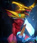 abs animal_genitalia anthro bakugan bdsm bodily_fluids bondage bound cum cumshot drago_(bakugan) dragon dragonoid_(bakugan) ejaculation erection fusion_dragonoid_(bakugan) genital_fluids genital_slit genitals hands-free hi_res humanoid_penis_in_slit machine male milking_machine muscular muscular_male mythological_creature mythological_scalie mythology orgasm orgasm_face pecs penile penis penis_milking red_body restraints scalie solo todex vein veiny_penis
