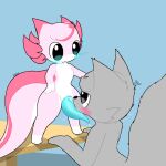 1:1 2_penises 3_toes 4_fingers :3 amphibian animal_genitalia animal_penis anon anthro aquatic axolotl big_penis big_tail blue_penis blush bodily_fluids colored digital_media_(artwork) diphallism duo external_gills feet fellatio femboy feral fin fingers fluffy fluffy_tail fur furniture genital_slit genitals gills grey_body grey_fur hair hand_on_another's_head hand_on_table heart_symbol hemipenes hi_res hikiwi kemono kiwi_(hikiwi) kneeling larger_male looking_at_another male male/male mole_salamander multi_genitalia multi_penis multicolored_body nude on_table oral penile penis pink_body salamander sex simple_background size_difference smaller_male table tail tapering_penis toes