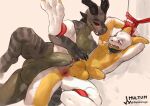 2026 absurd_res anklet anthro anthro_on_anthro anus athletic athletic_anthro athletic_male backsack balls big_balls big_penis bodily_fluids bound breath brother_(lore) brothers_(lore) claws collar dripping duo erection foreskin genital_fluids genitals glans hands_tied hi_res horn humanoid_genitalia humanoid_penis hypnosis incest_(lore) jewelry kobold looking_at_another lying male male/male mind_control narrowed_eyes non-mammal_balls nude on_side open_mouth penis plant precum precum_drip precum_string questionable_consent raised_leg redishdragie scales scalie sibling_(lore) signature simple_background smile spread_legs spreading teeth thick_penis tree vel_thys watermark white_background