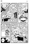 2021 2_horns ayyk92 big_nose bowser bowsette_meme breasts clothed clothing comic crown dialogue dress duo english_text eyebrows facial_hair female footwear hair hat headgear headwear hi_res horn human koopa long_tail male mammal mario mario_bros meme monochrome mustache nintendo overalls ponytail scalie shell shirt shoes short_hair spiked_shell spiked_tail spikes spikes_(anatomy) super_crown tail text thick_eyebrows thick_tail topwear turtle_shell